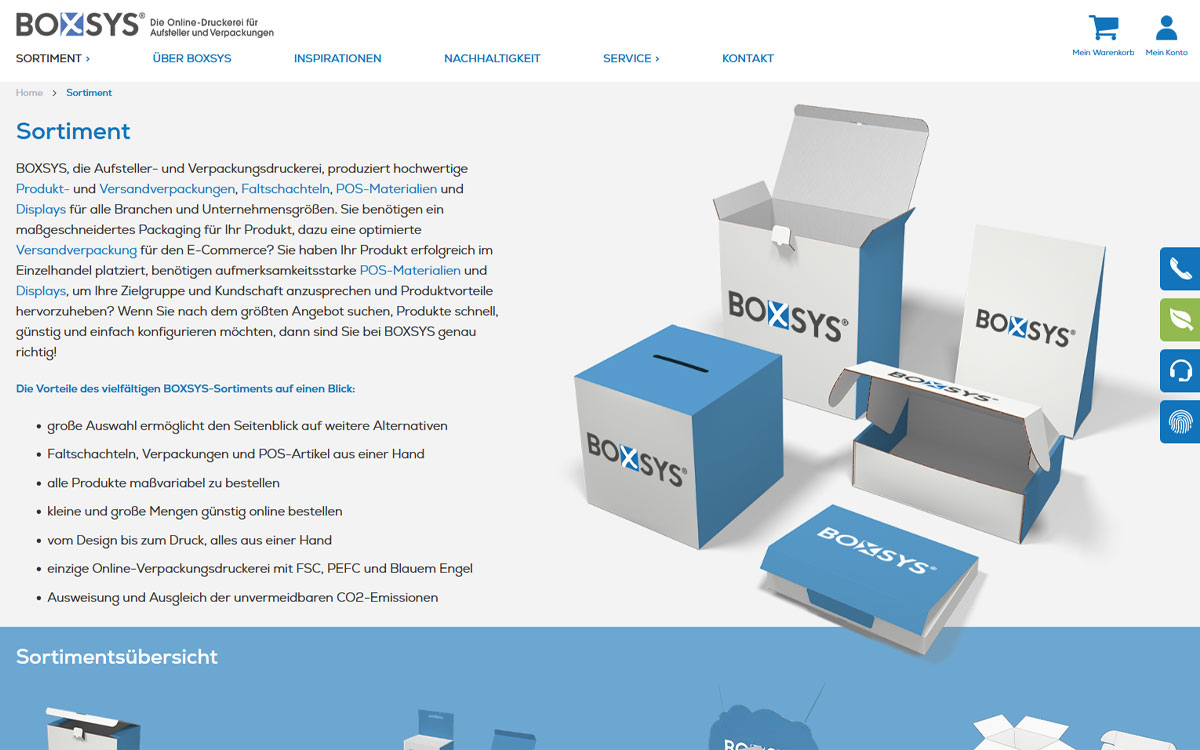 Boxsys – Online Druckerei